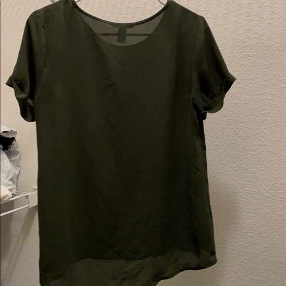 Green blouse - Picture 3 of 3